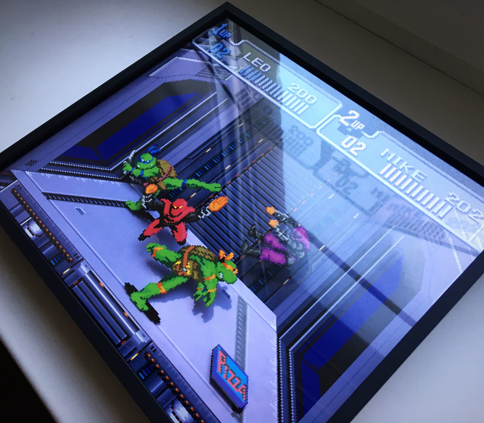 Diorama by TMNT(snes) - My, Diorama, Handmade, With your own hands, Teenage Mutant Ninja Turtles, SNES, Turtle, Dendy, Longpost