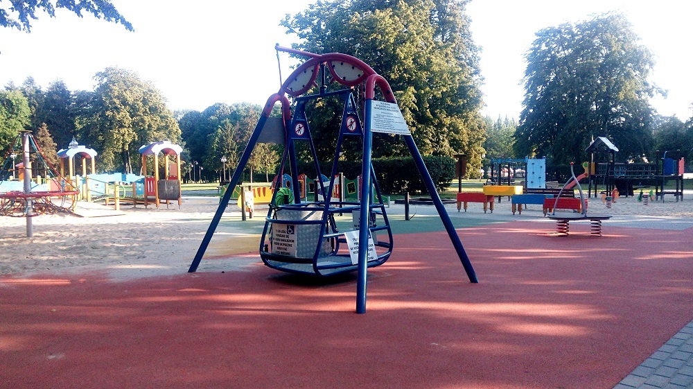 Swings for wheelchair users. - My, Poland, Swing, Wheelchair Disabled, Everything for people, Travels, Work abroad, A life