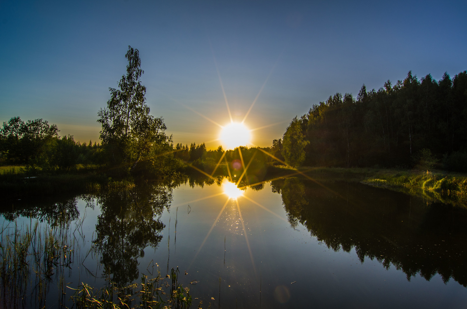 Sunset (full size in comments) - My, Pentax K-5, , Nature