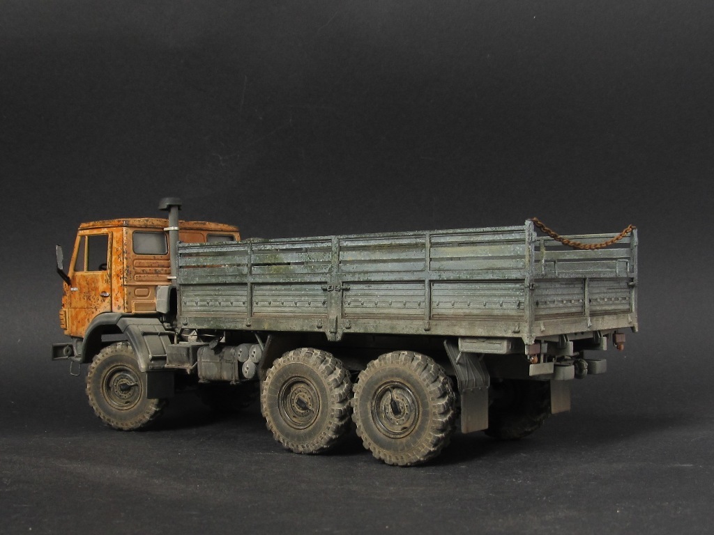 Good old Shestypaw. - Stand modeling, Kamaz, , The photo, Longpost