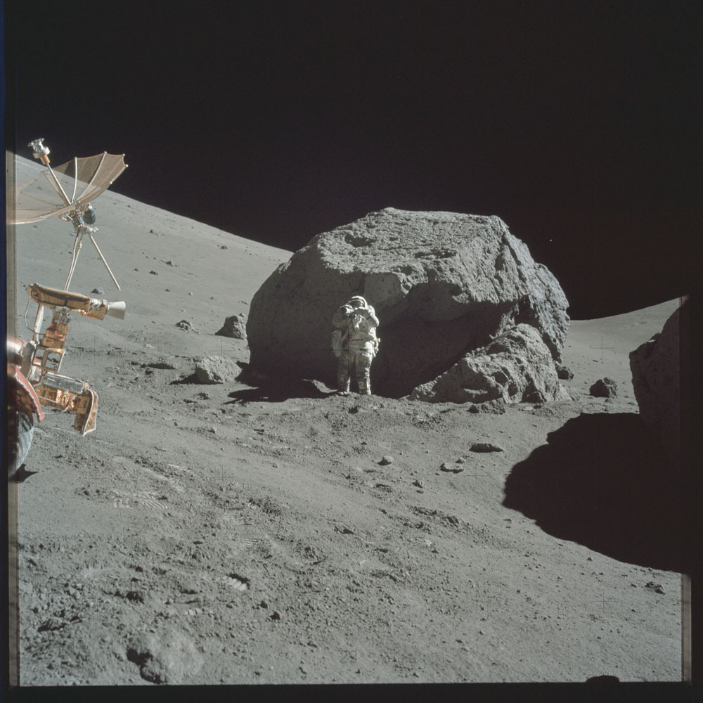 Photos from the Moon. Part 2. - moon, Apollo, The photo, Space, Longpost, NASA, USA