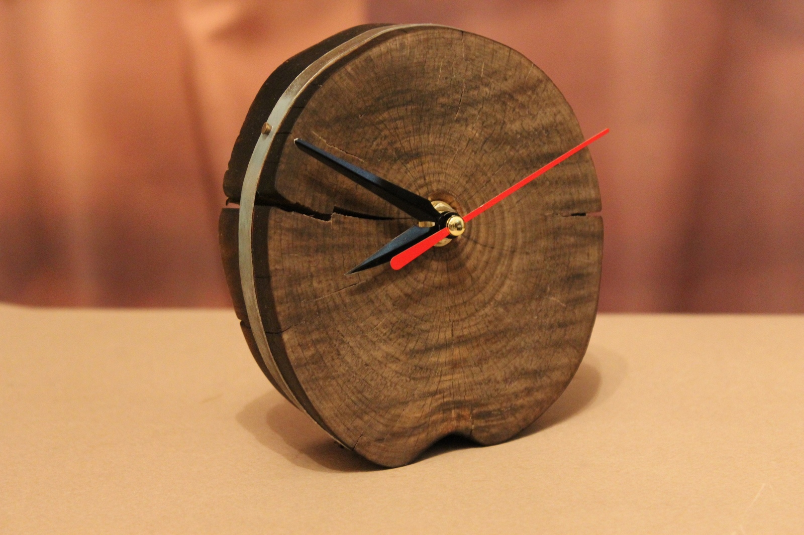 Table clock and small lamp - My, Tree, Woodworking, Handmade, My, Longpost