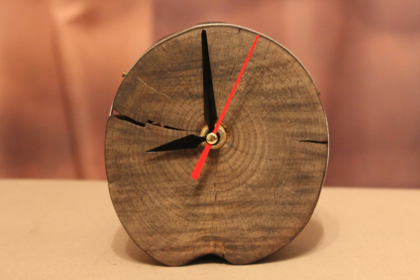 Table clock and small lamp - My, Tree, Woodworking, Handmade, My, Longpost