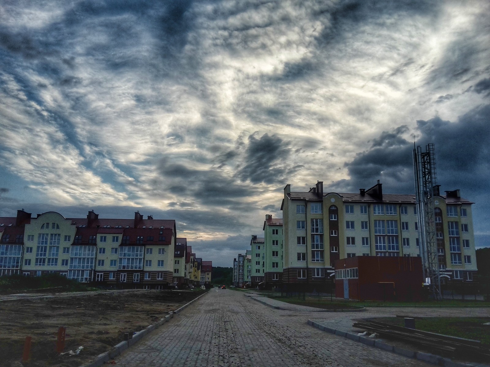 Types of residential area - My, Kaliningrad, Kaliningrad region, Building, Residential complex, Guryevsk, Sunset, Longpost