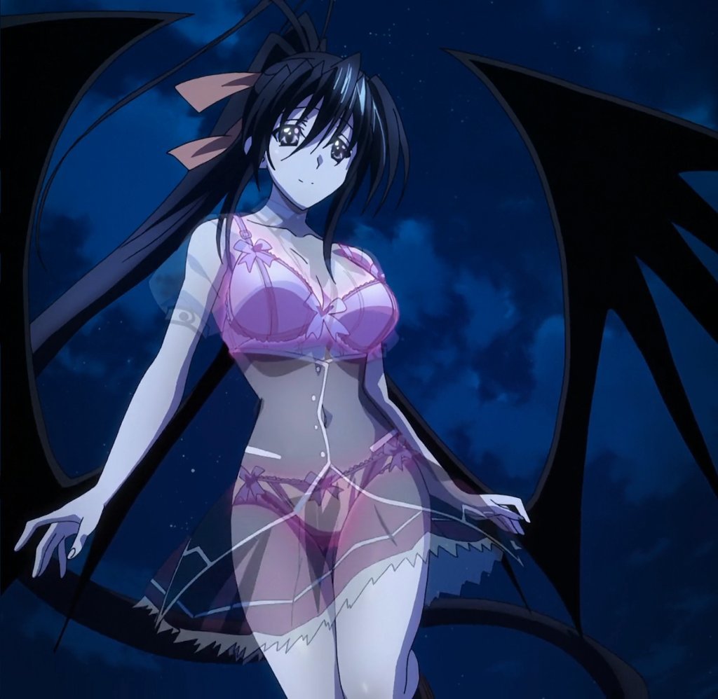 Priestess of Lightning. - NSFW, Himejima akeno, High School DXD, Anime art, Longpost, Anime