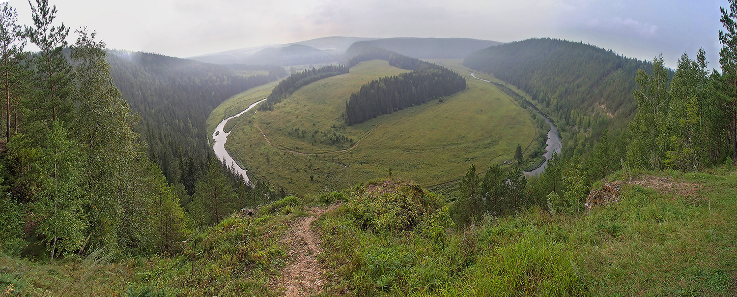 gray stone - My, , Hike, Панорама