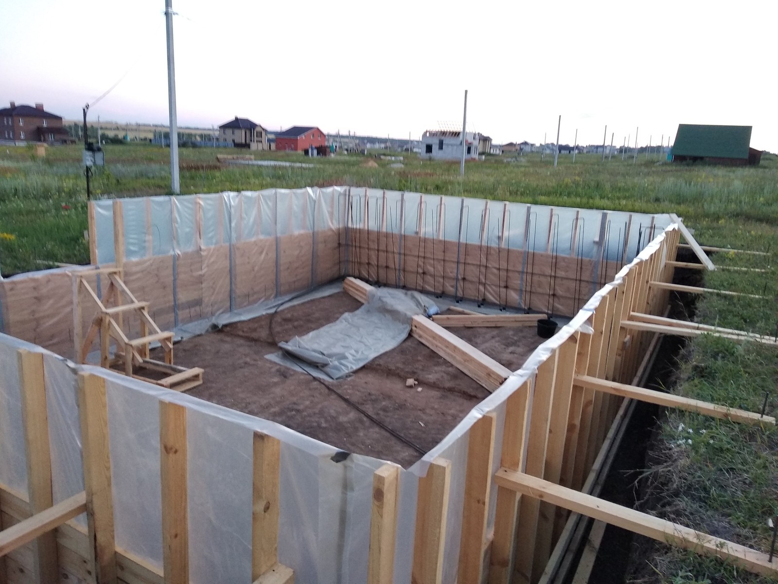 A start - My, Construction, Foundation, House, With your own hands, Longpost