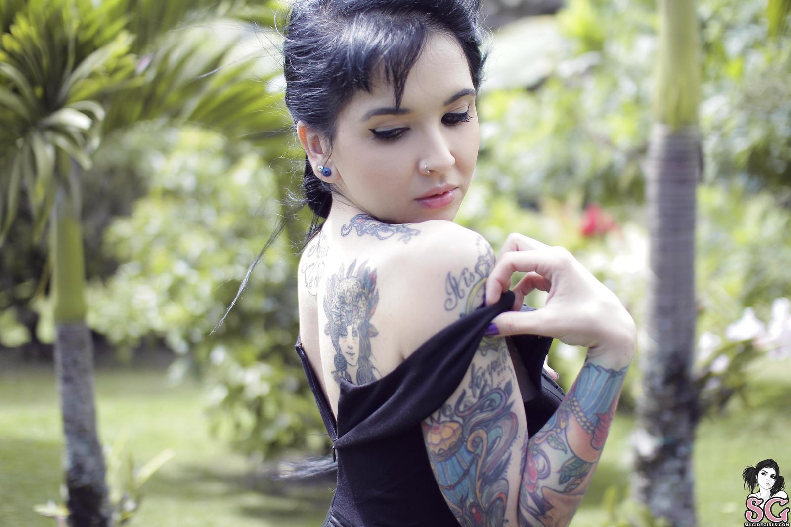 Ilanna - NSFW, Ilanna, Suicide girls, Beautiful girl, Longpost