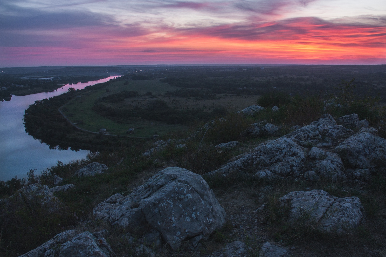 Sunday dawn - My, The photo, dawn, Landscape, Nature, Longpost