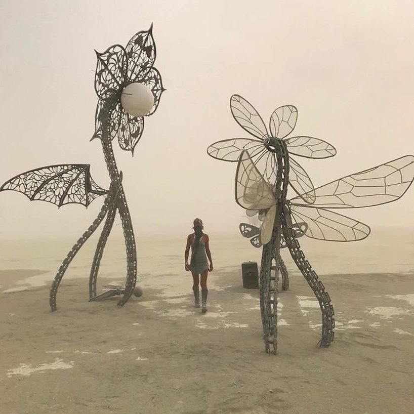 Burning man - Art, Desert, Longpost, Burning man