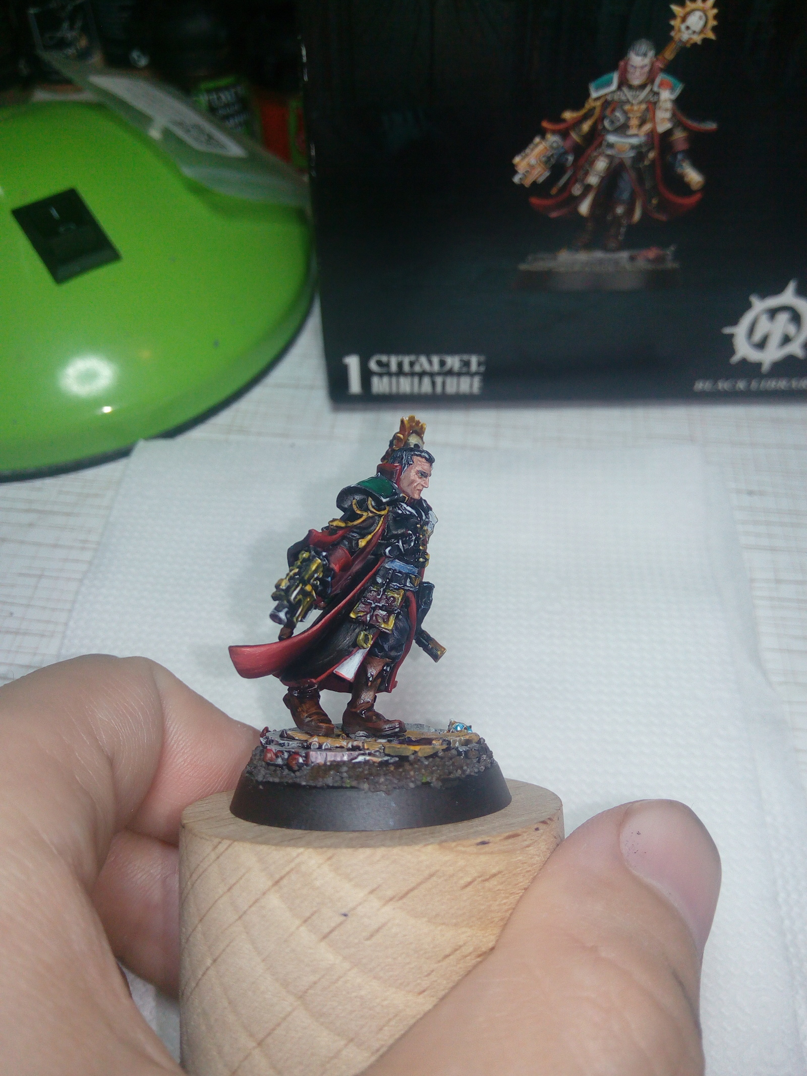 Gregor Eisenhorn on his shelf. - My, Warhammer 40k, Warhammer, Wargame, Miniature, Painting miniatures, Longpost