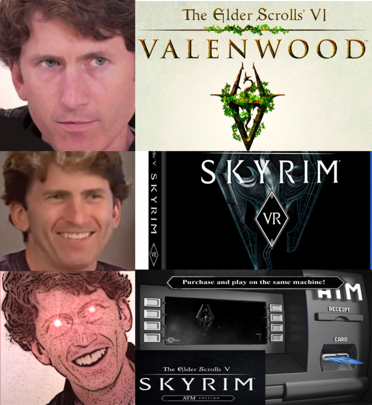 Skyrim for ATMs! - Games, Computer games, Todd Howard, Skyrim, The elder scrolls, The Elder Scrolls V: Skyrim