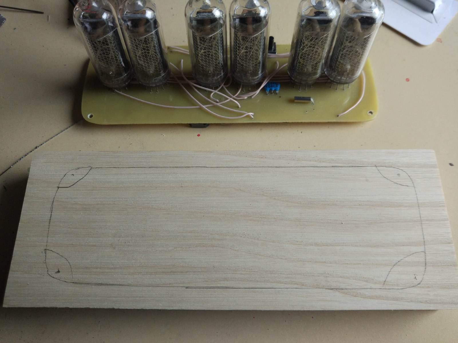 Часы Nixie clock: обновлённая версия на 6 лампах ИН-14 - Моё, Ламповые часы, Я сделяль, Nixie clock, Лампа, Diy Or Die, Своими руками, Длиннопост