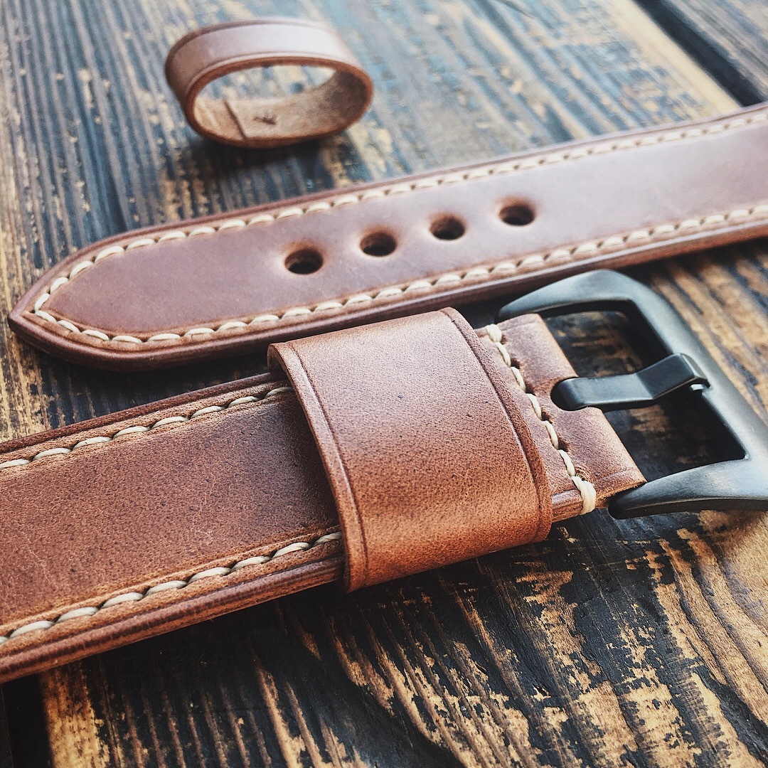 Horween Apple Watch Band - My, Strap, , Apple Watch, Longpost