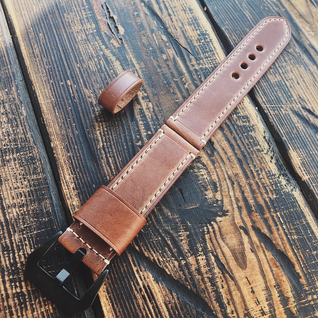 Horween Apple Watch Band - My, Strap, , Apple Watch, Longpost