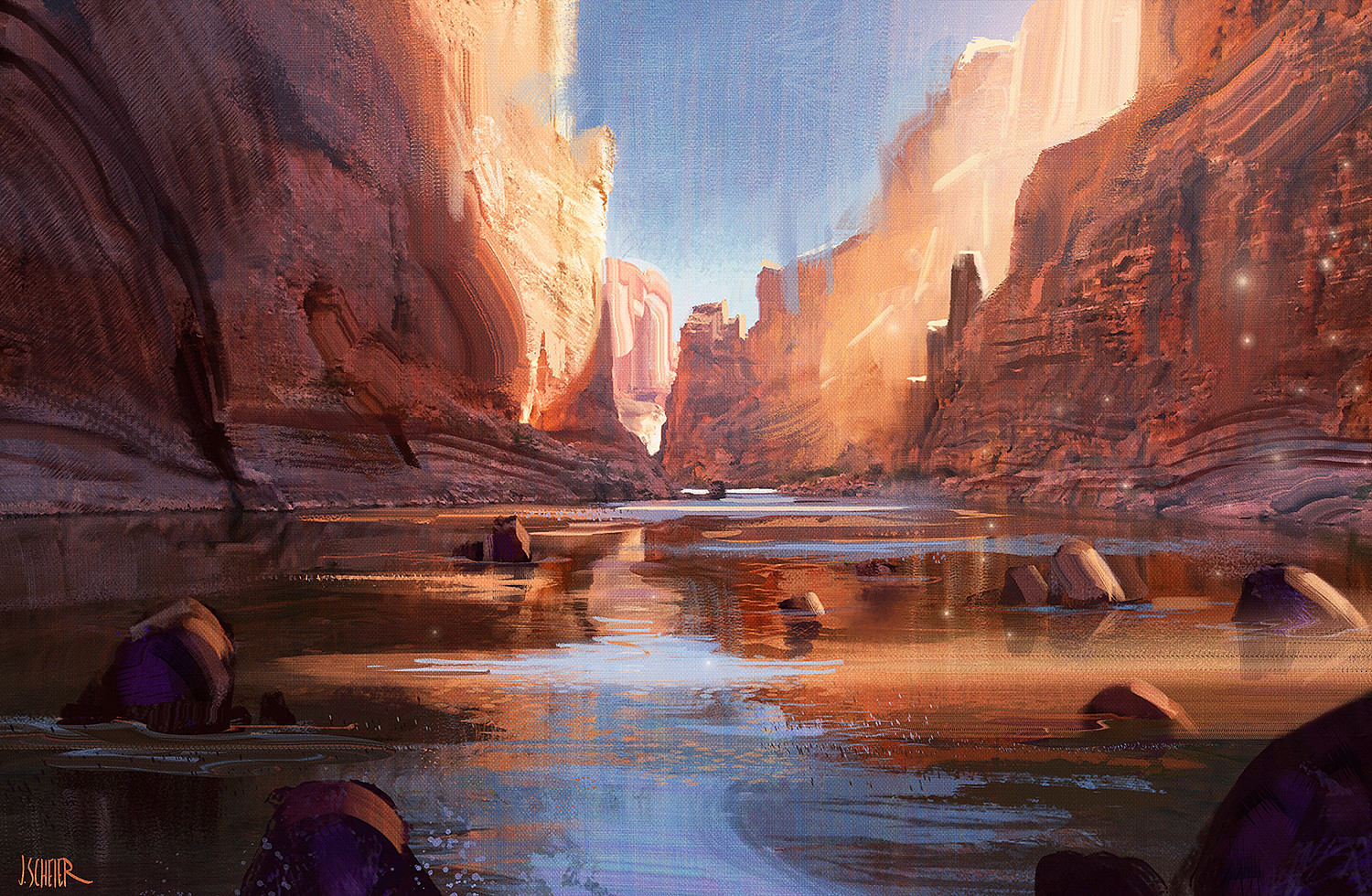 Canyon - Art, Jason Scheier