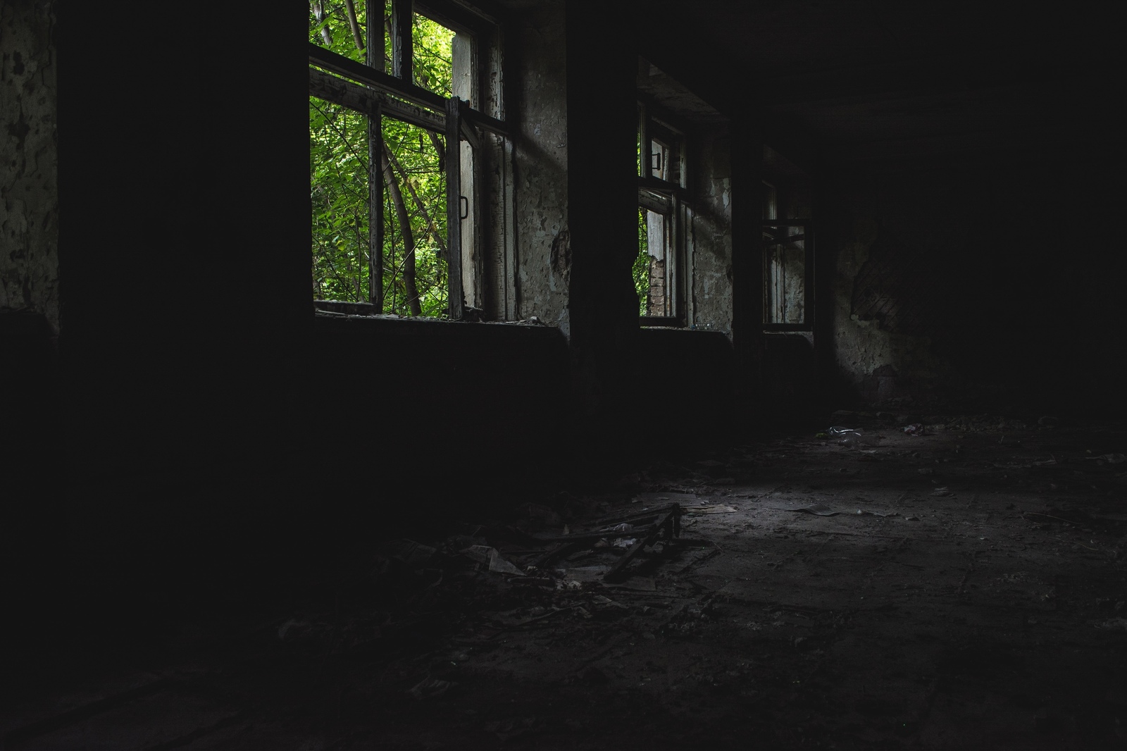 Dead hospital. - My, The photo, Architecture, Longpost, Abandoned