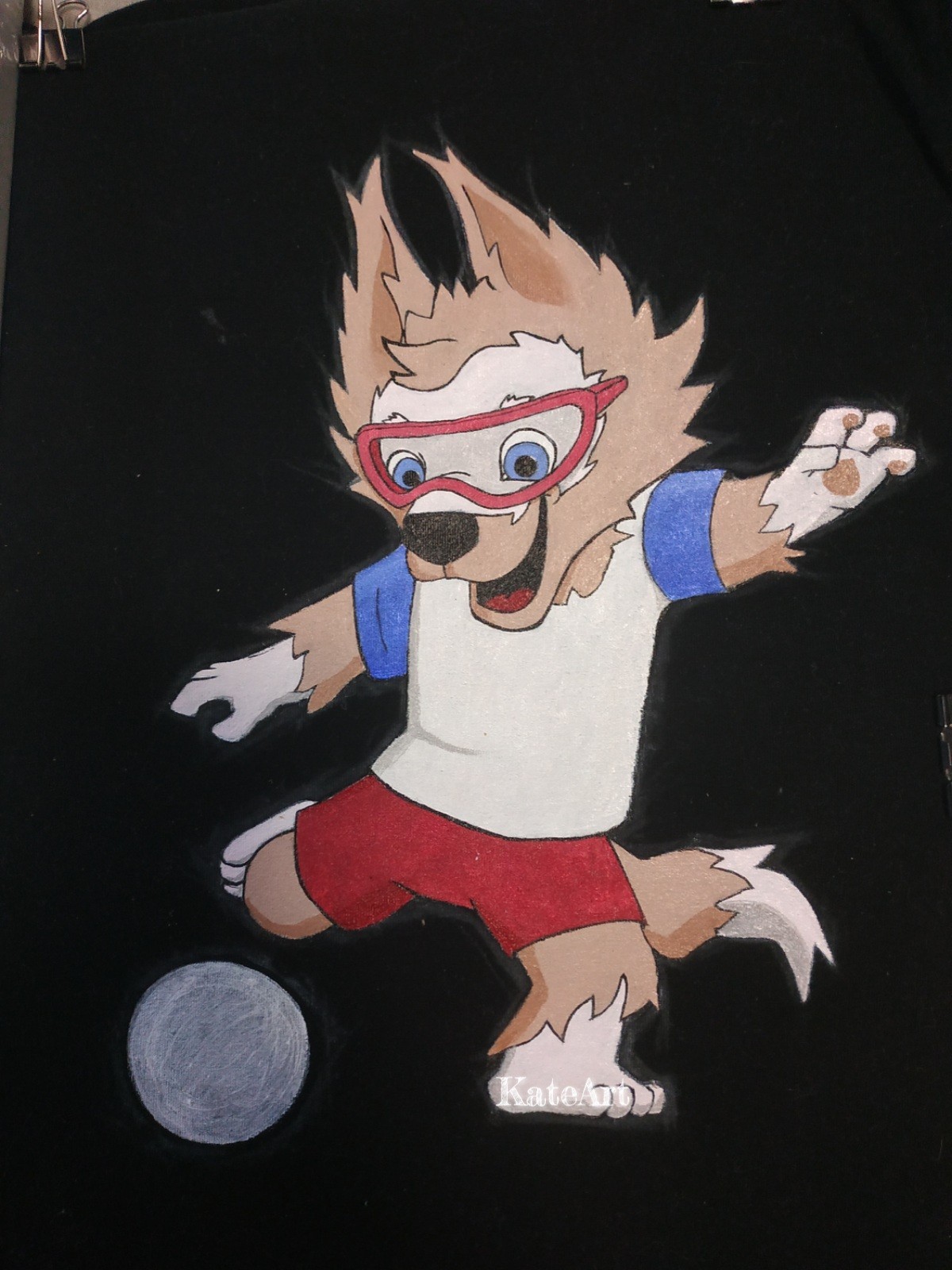 T-shirt painting - My, Painting on fabric, Zabivaka, , Needlework with process, Longpost