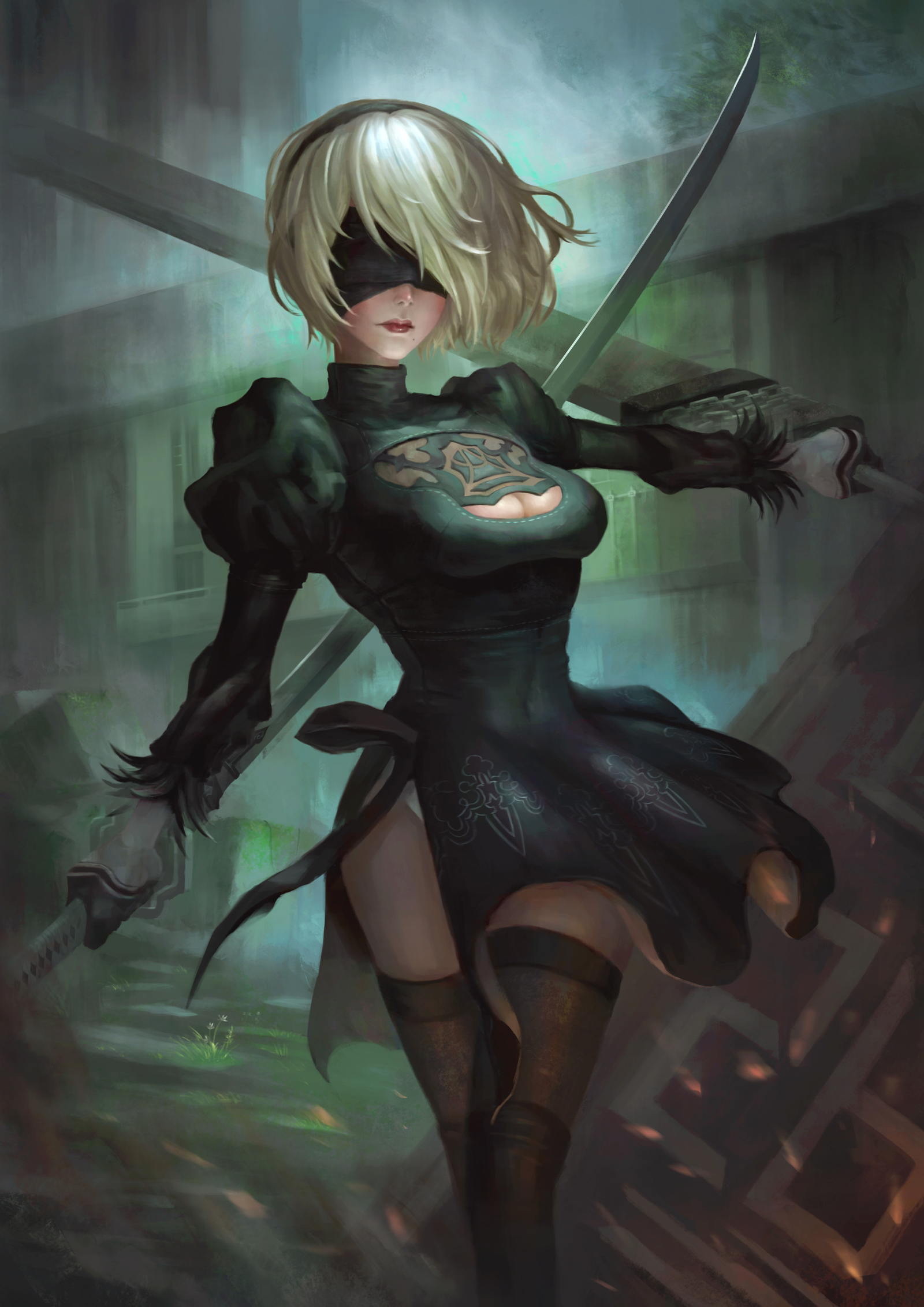 Stuff by Arif Wijaya - Art, Games, Girls, Longpost, , Final Fantasy, Legend of the cryptids