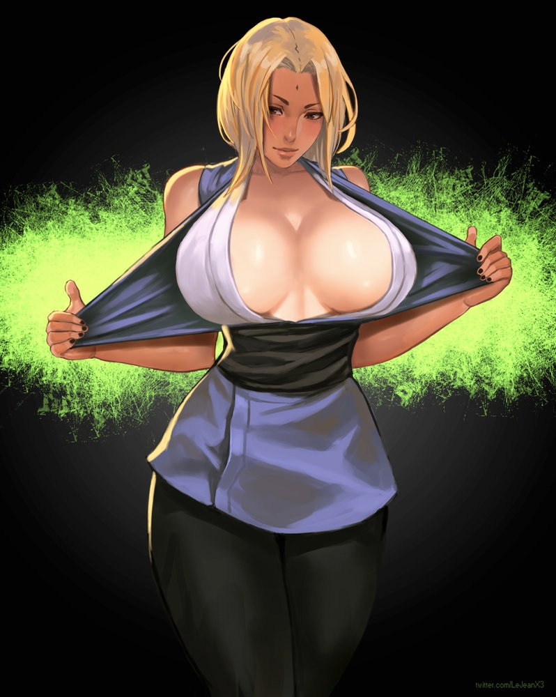 Tsunade - Art, Anime, Naruto, , Lejeanx3, Tsunade