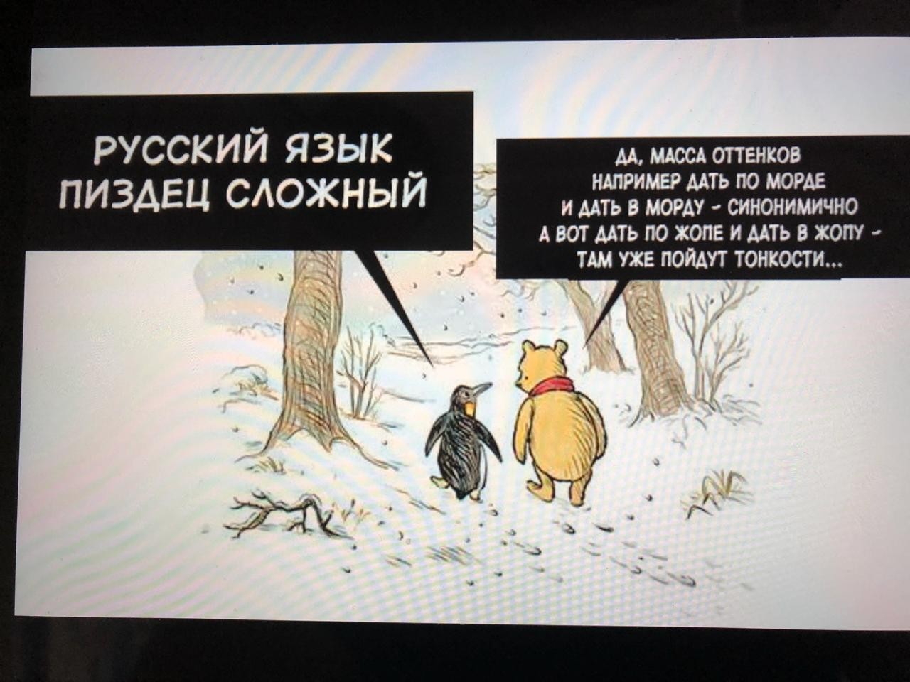 Русский язык юмор
