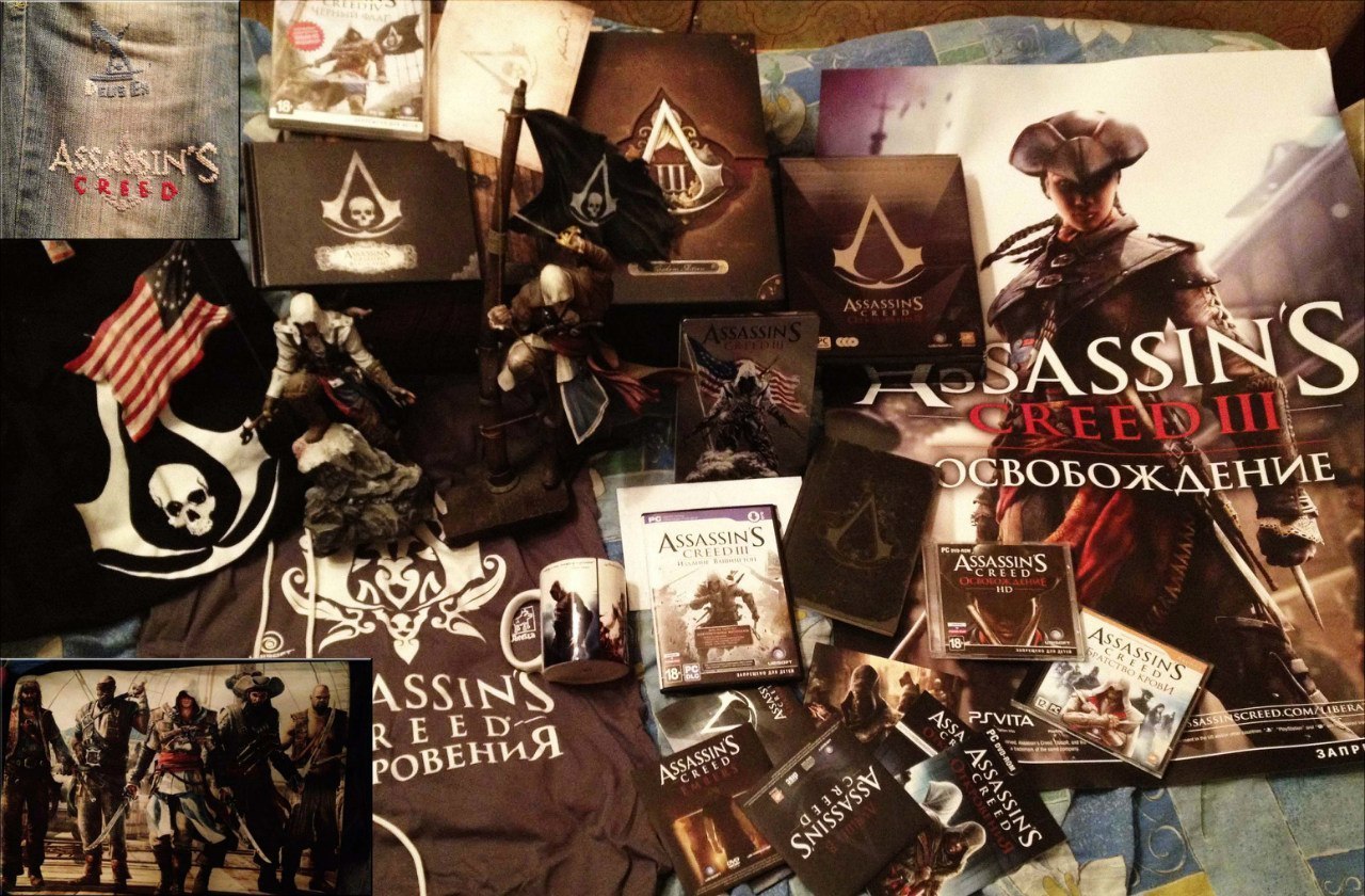 Assassin's Creed lil collection - Моё, Assassins Creed, Ubisoft, Коллекция, Длиннопост