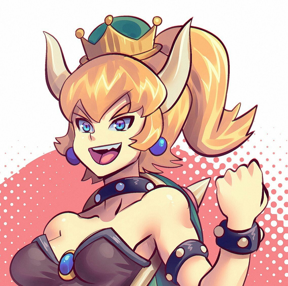 Bowsette - NSFW, Supersatanson, Марио, Bowser, Правило 63, Игры, Арт, Длиннопост