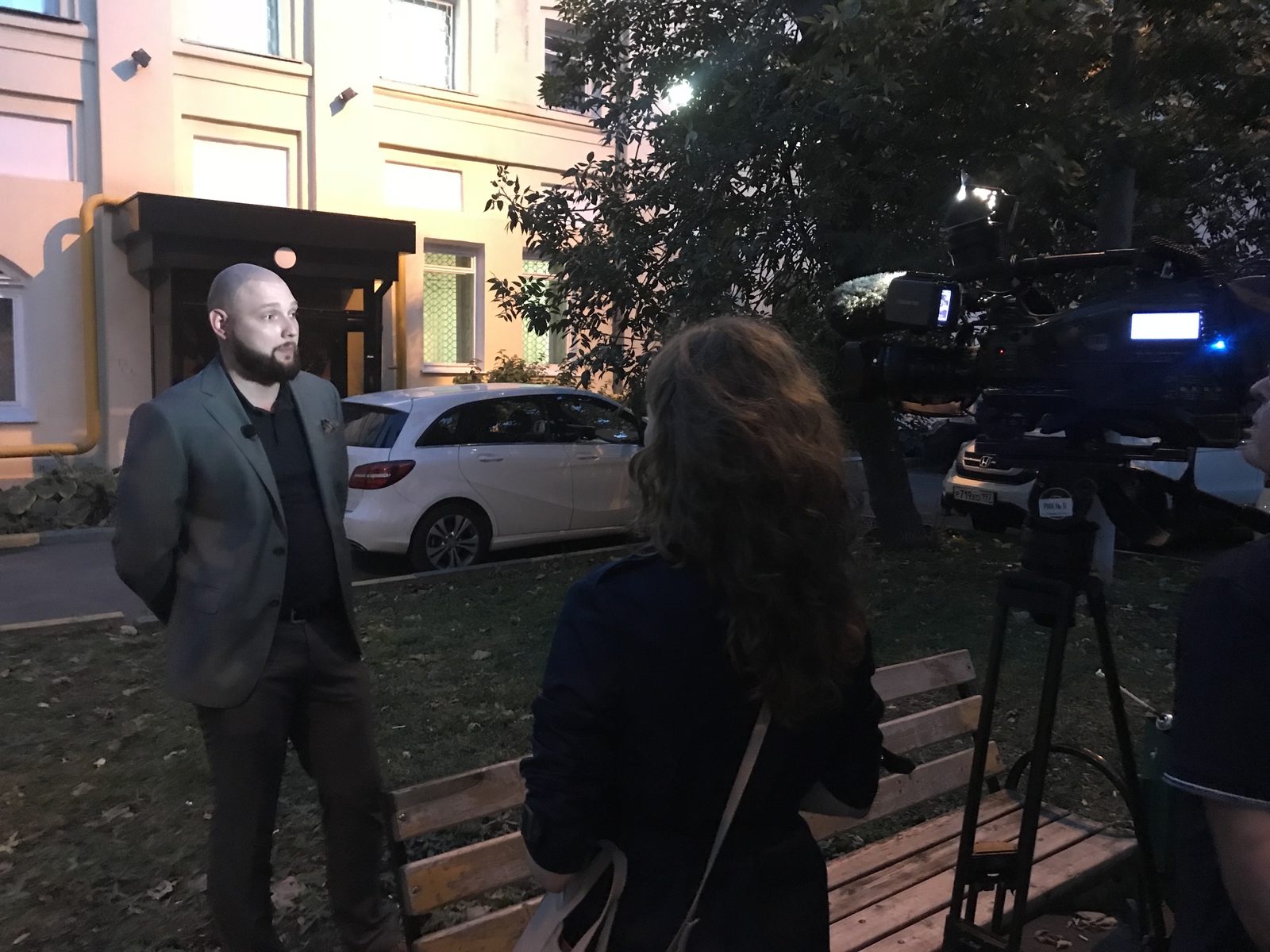 Shooting a reportage for the channel Russia 1 Morning. Our heroes told reporters about hair trichopigmentation. - My, Trichopigmentation, Baldness, Hair Transplant, , news, Longpost