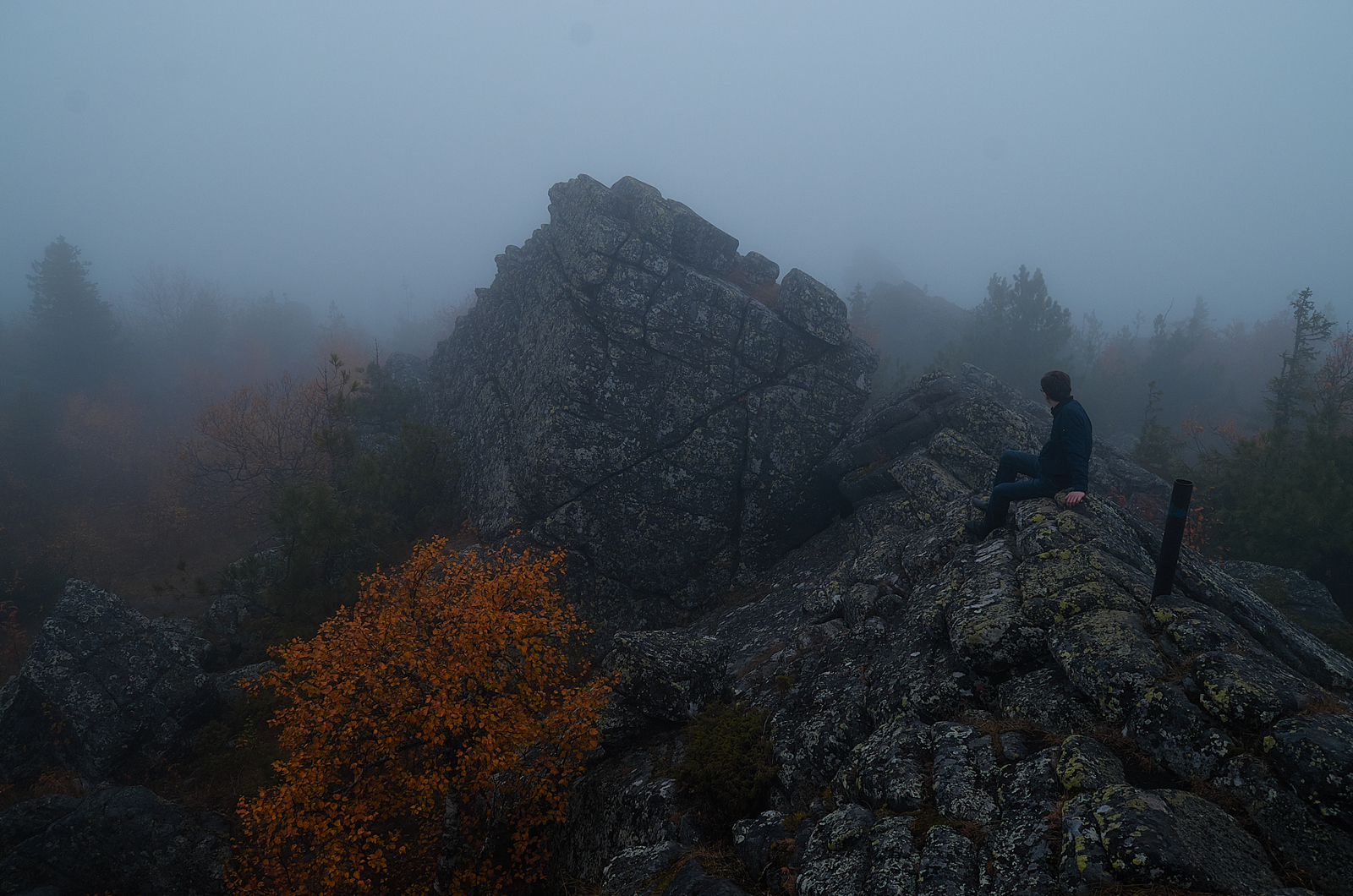 Autumn mood in the Urals. - My, The photo, Kachkanar, Temple, Buddhism, Landscape, Autumn, Sverdlovsk region, Ural mountains, Longpost