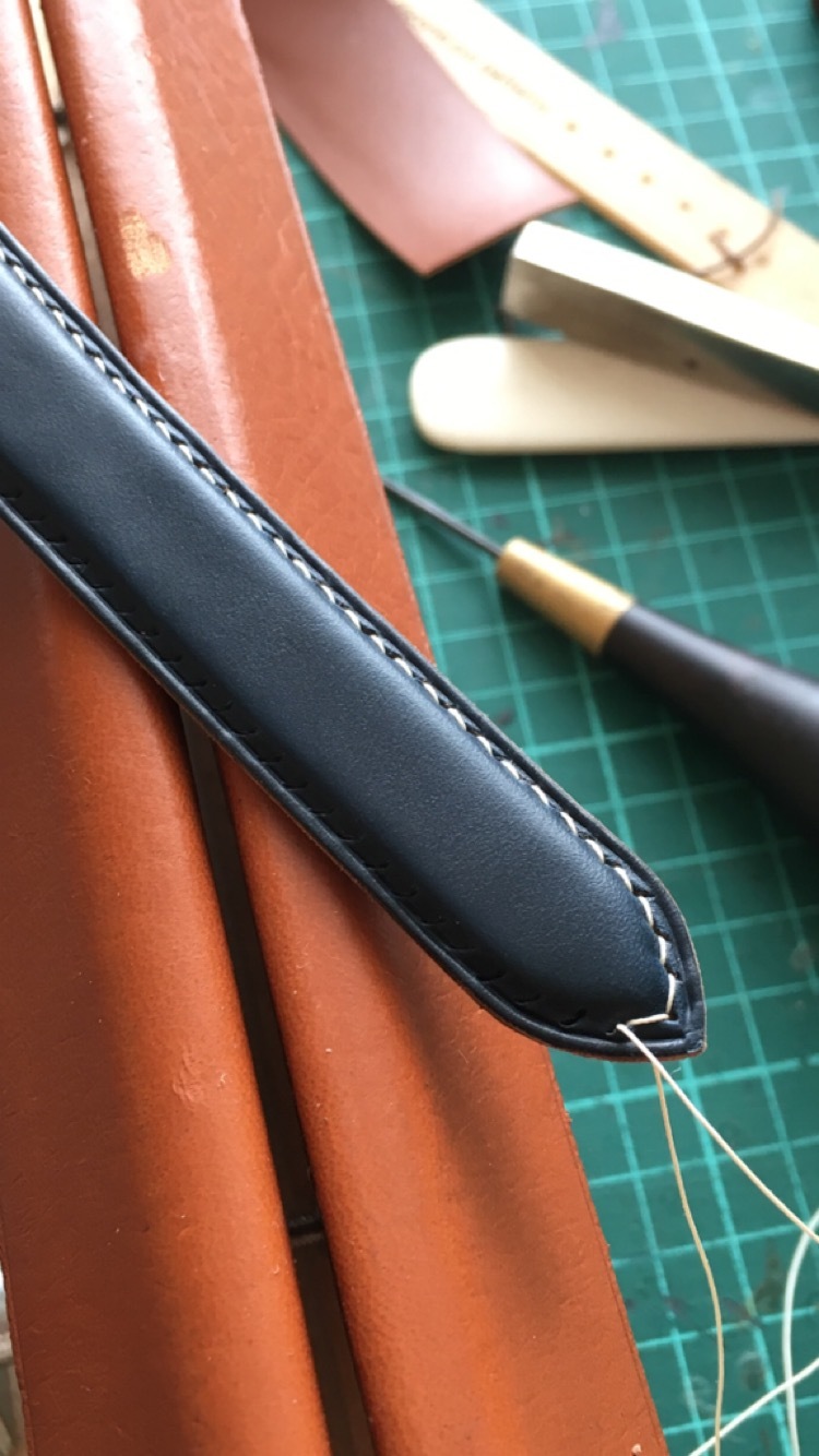 Master class: Making a watch strap 22/18. - My, Strap, Master Class, Longpost