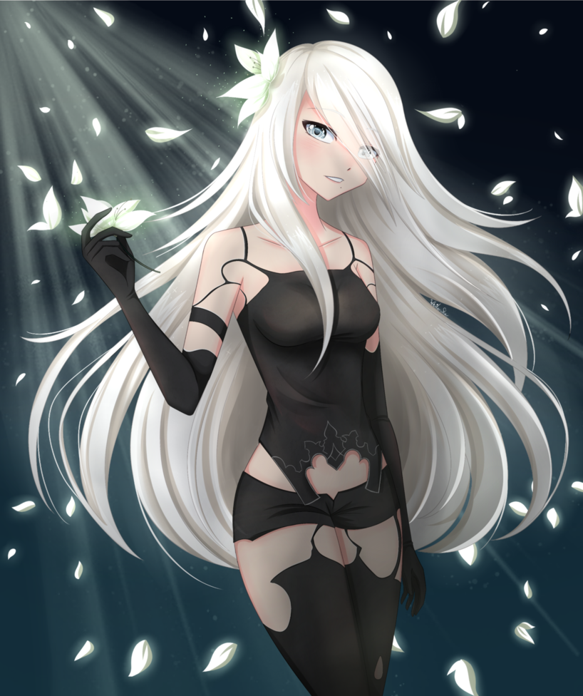 A2 by WhiterStar - Deviantart, Art, Drawing, Games, NIER Automata