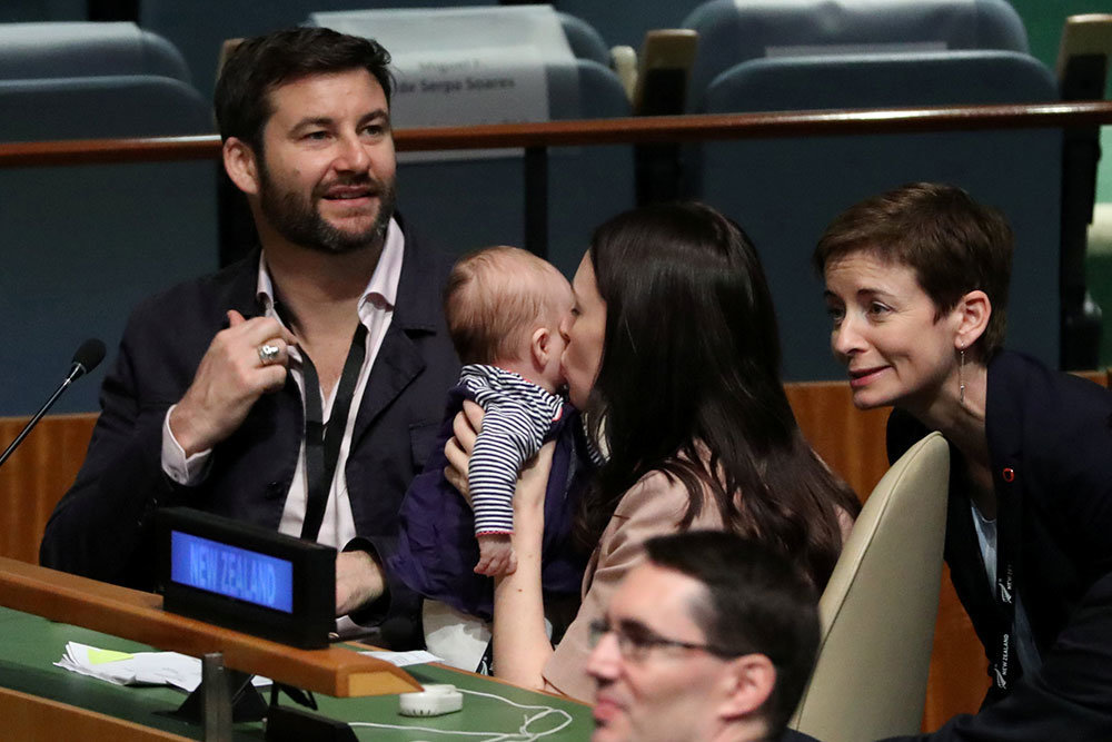 New Zealand leader's baby becomes official UNGA delegate - UN, Children, Parents and children