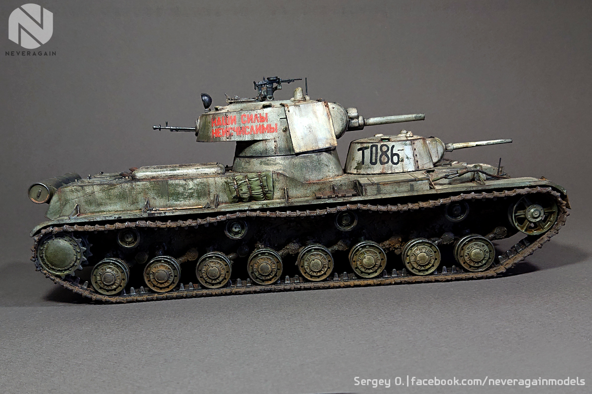 Tank SMK. - My, Stand modeling, Scale model, , Modeling, Tanks, Longpost, Tag