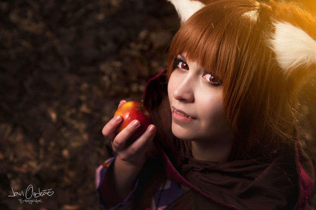 wolf and apple - Horo holo, Holo, Spice and Wolf, Cosplay, Horo