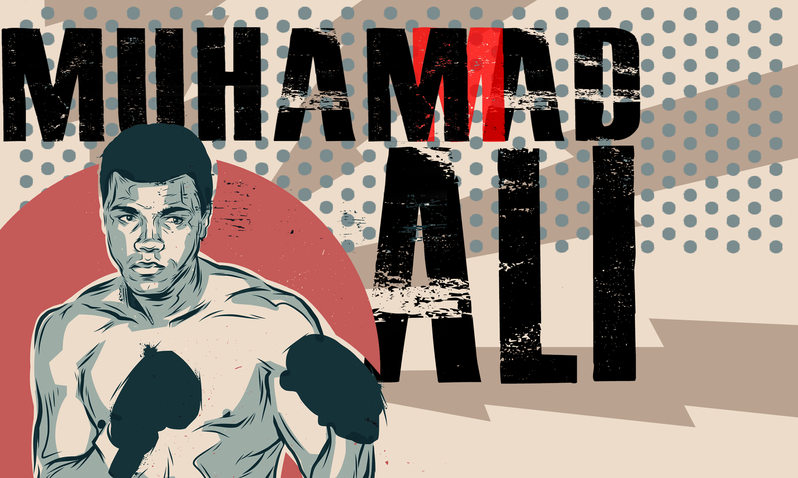 Mohammed Ali: the perfect man of the era - My, Boxing, Dispute, Martial arts, Mohammed Ali, GIF, Longpost