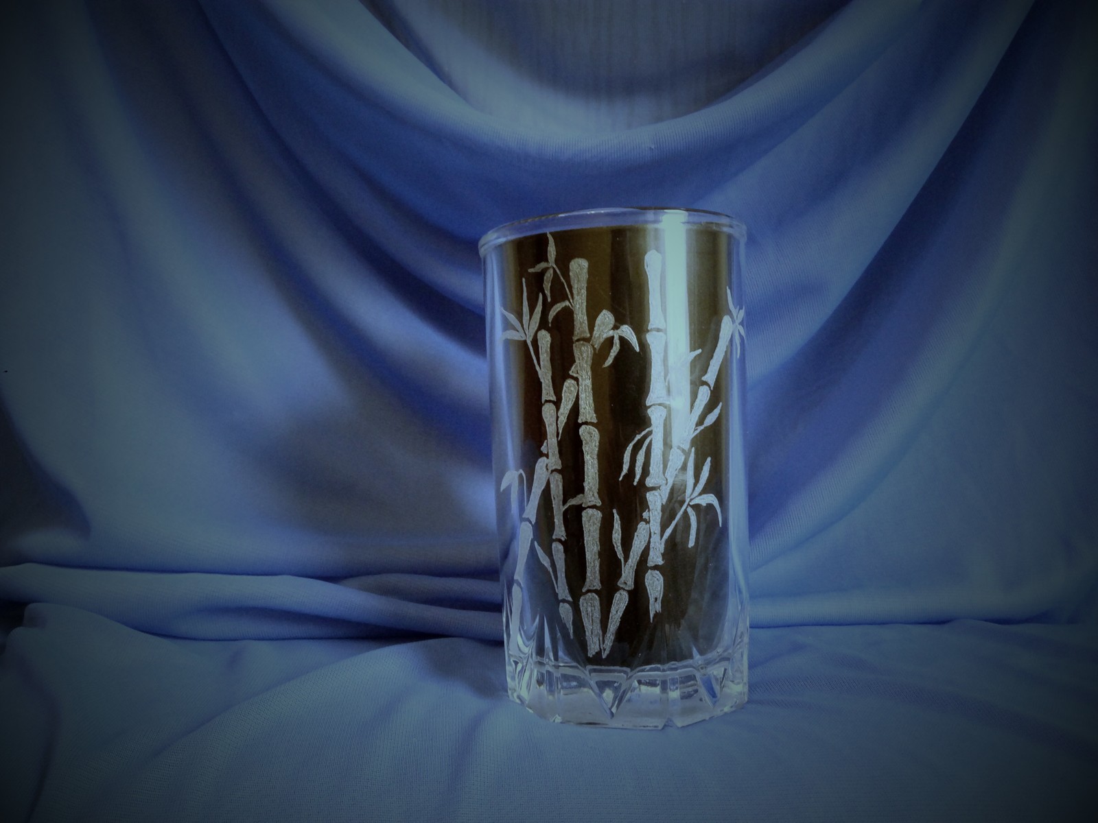 A little creativity - My, Hobby, Engraving, Glass, Cup, Needlework without process, Longpost