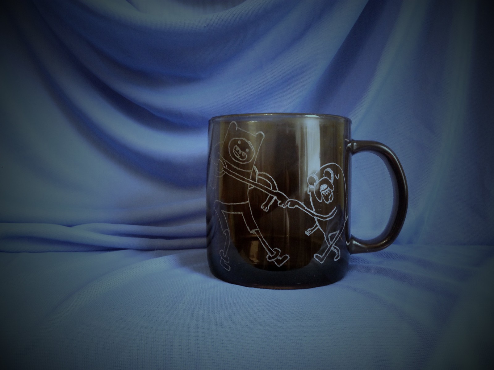 A little creativity - My, Hobby, Engraving, Glass, Cup, Needlework without process, Longpost