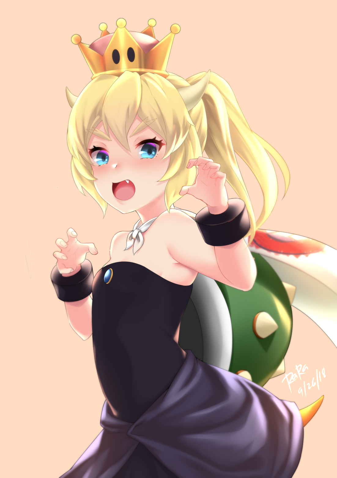 Bowsette and Bowsette Jr | Пикабу