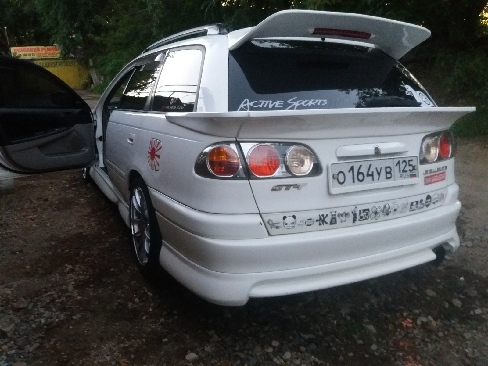 A copy of the middle spoiler GANADOR for Kaldina created from a photo) - My, , Toyota Caldina, Spoiler, Longpost