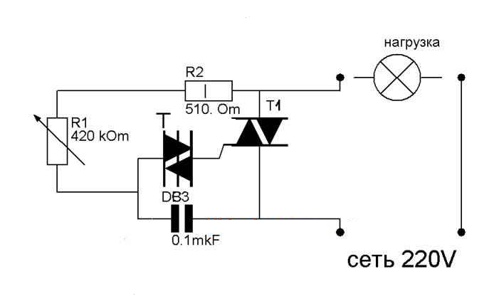 Регулятор напряжения для ТЭНа 4 кВт с вентилятором