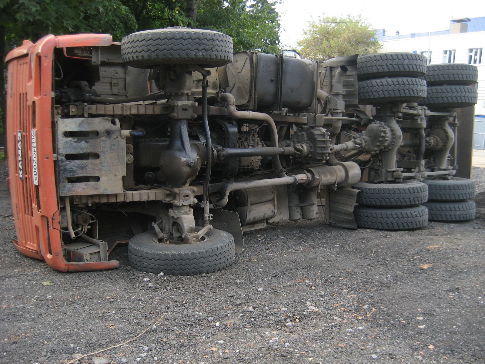 Afternoon rest - My, Relaxation, Drsu, Odintsovo, Kamaz, Crushed stone, Longpost