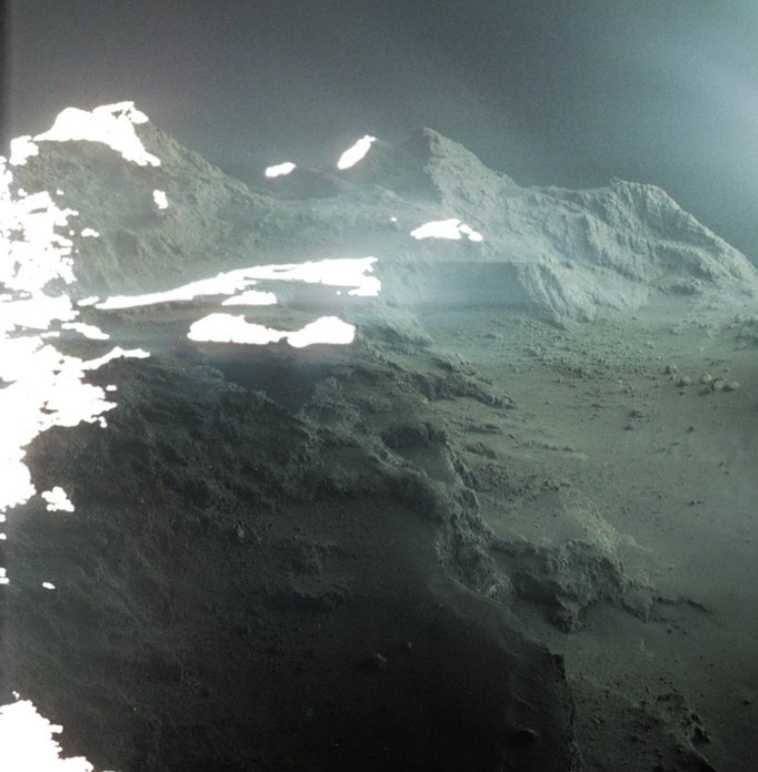 The mountains. Somewhere not here. - Space, Comet Churyumov-Gerasimenko, Rosetta