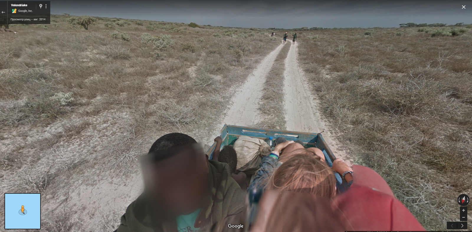 Interesting on google panoramas - Googlemobile, Madagascar, Walk, Longpost