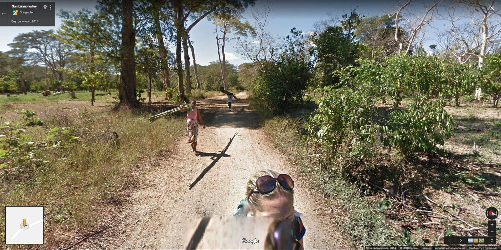 Interesting on google panoramas - Googlemobile, Madagascar, Walk, Longpost