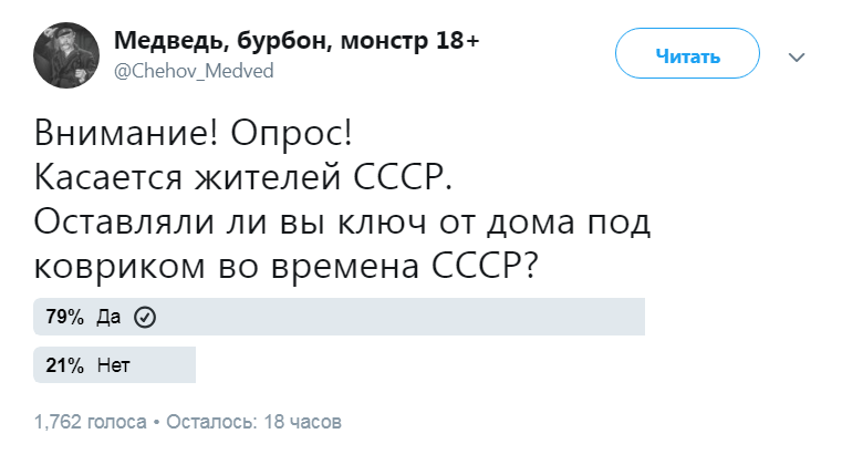 And yet it was so. - the USSR, Russia, Capitalism, Screenshot, Twitter, Survey, Vote