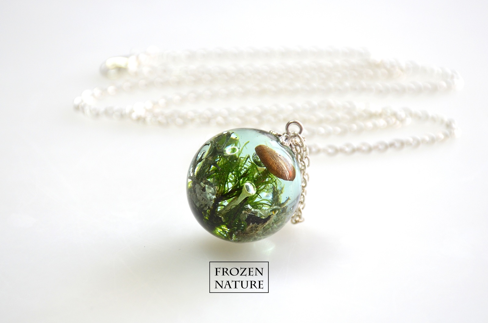 Jewelry with forest gifts - My, Epoxy resin jewelry, , Longpost, Needlework without process, Decoration