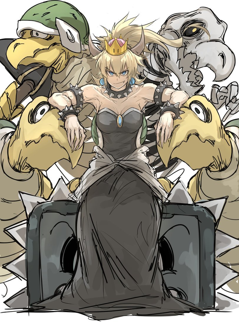 A terrible weapon was given to the Internet. - Bowsette, Super crown, Comics, Mario, Nintendo, Rule 63, Longpost