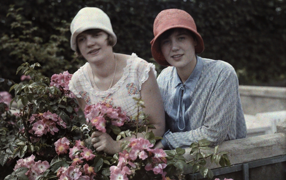 Автохромные фотографии женщин, 1920-е - Девушки, Автохром, Фотография, Ретро, 1920-е, История, Длиннопост