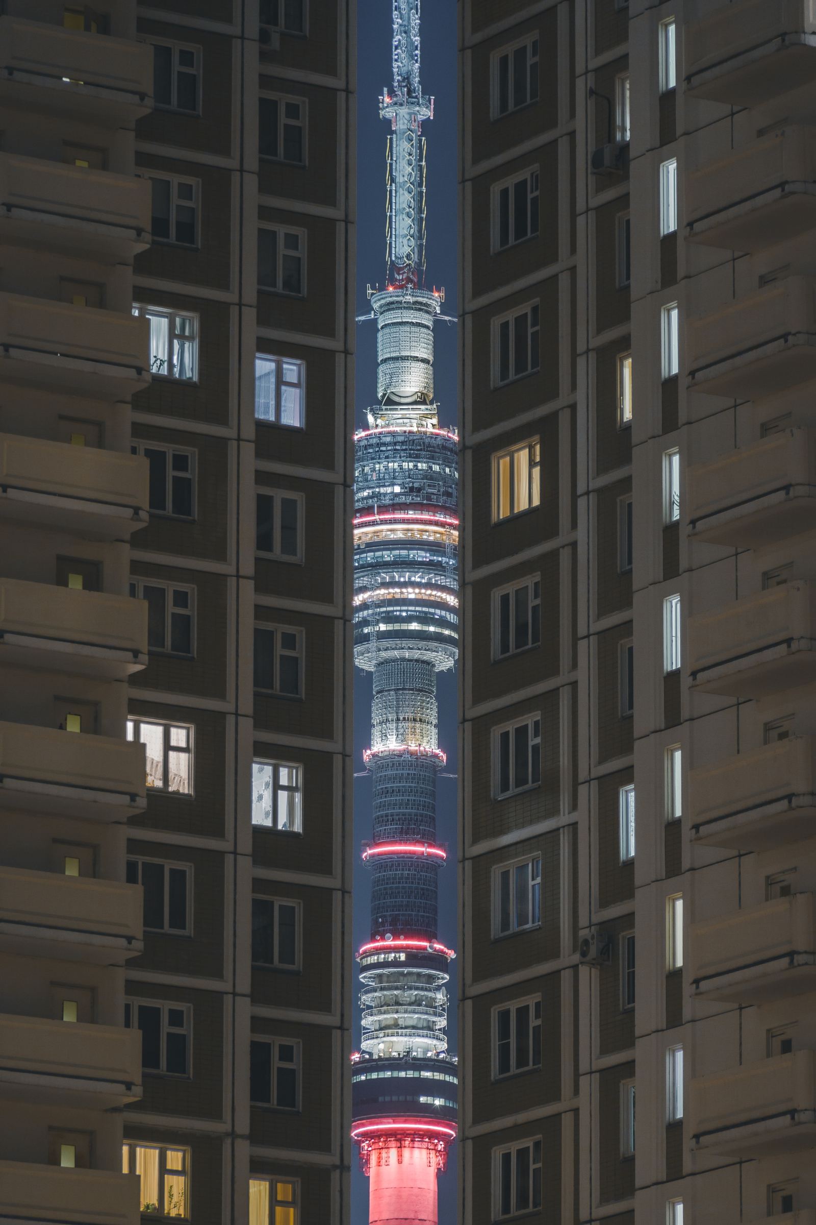 Ostankino - Successful angle, Ostankino tower