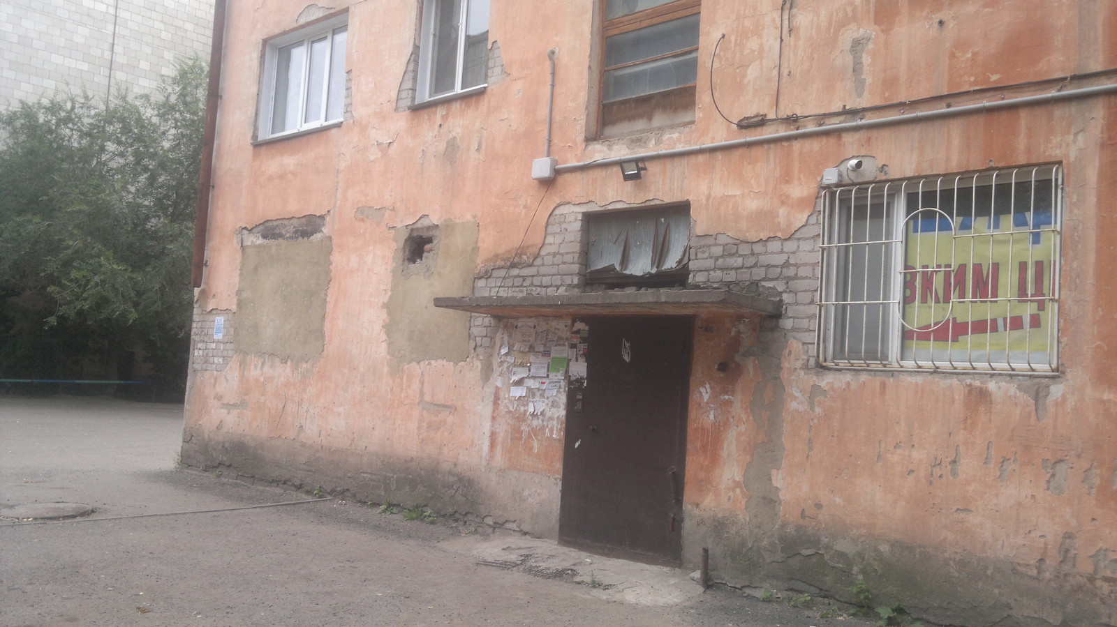 Different types of town - My, Kazakhstan, Pavlodar, cat, Trash can, , Vandalism, Longpost